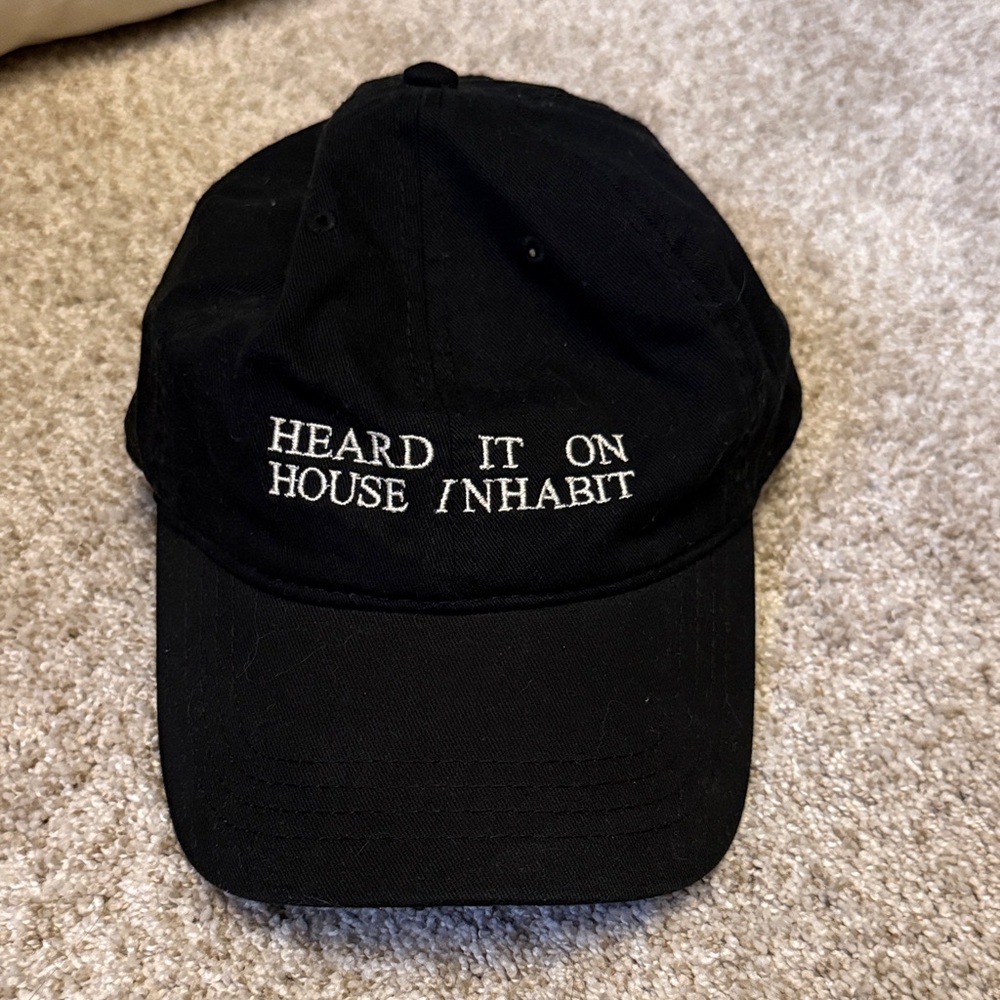 Inhabit Black Party Hat